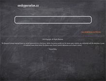 Tablet Screenshot of ceskyporcelan.cz